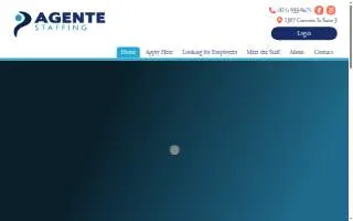 Agente Staffing website