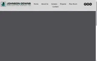 Johnson Downs Construction Co website