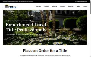 KHS Title & Trust