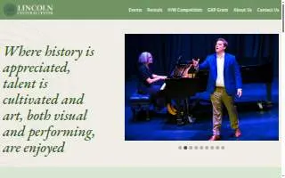 Lincoln Cultural Center website