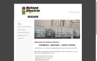 Outsen Electric website