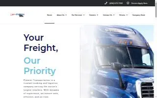Premier Transportation of Kankakee website