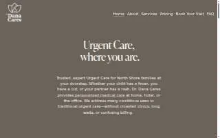 Dr. Dana Cares website
