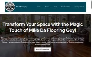 Mike Da Flooring Guy website