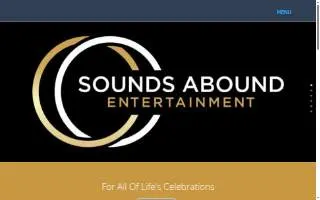 Sounds Abound Entertainment of Lake Forest website