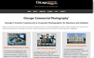 Chicago Commercial Photography website