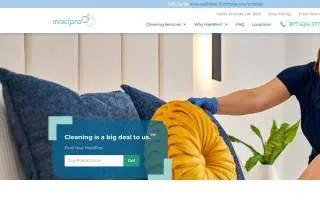 MaidPro of Lake in the Hills website