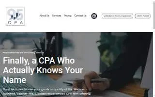 NinetyFive CPA LLC website