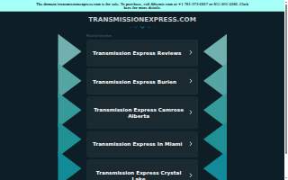 Transmission Express of Lake in the Hills