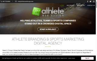 Athlete Web Design