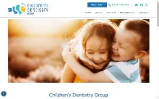 Children's Dentistry Group website