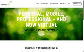 Green Light Feeding, Language, and Speech