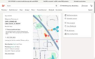Walgreens Pharmacy of Lake Zurich