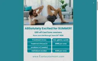 Contour Medspa website