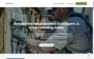 DN Electric of Lemont website