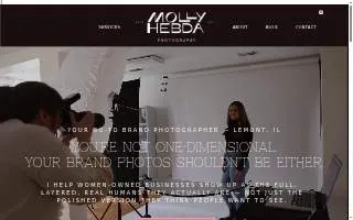 Molly Hebda Photography website