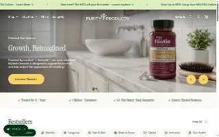 Purity Medi Spa website