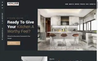 Singh's Kitchen website