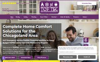 TopTec Heating, Cooling, Plumbing & Electrical