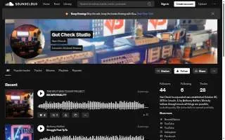 Gut Check Studio website