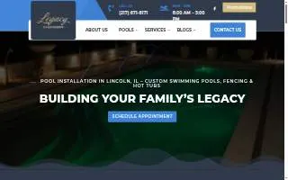 Legacy Backyards Corporation website