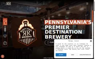 Rusty Rail Pub website