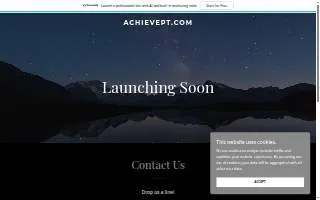 Achieve Pediatric Therapy website