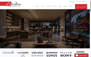 Avidia Inc. - Home Theater Design, Wi-Fi Installation, Control4 Dealer, Savant Dealer, Crestron Dealer, Lutron Shades