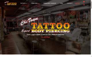 Chi Town Tattoo & Body Piercing website