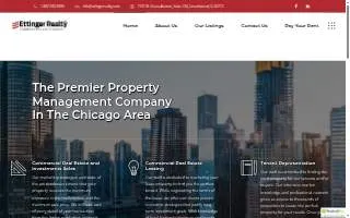 Ettinger Realty, Ltd. website