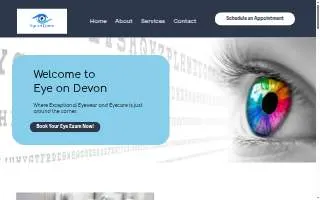 Eye on Devon website