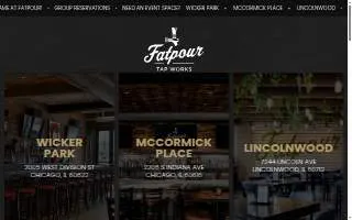 Fatpour Lincolnwood: The Ultimate Sports Bar website