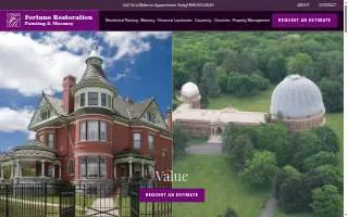 Fortune Restoration website