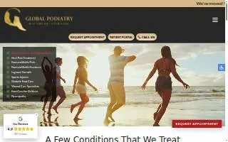 Global Podiatry website