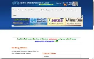 Health & Retirement Services of Illinois website