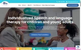 Wee Speech, P.C. of Lincolnwood website