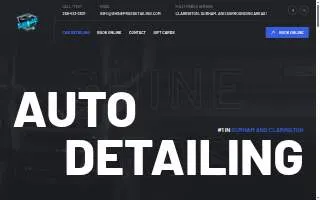 Shine Pros Detailing of Lisle website
