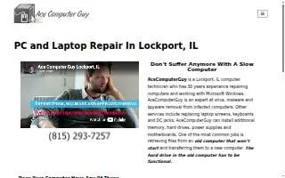 AceComputer Guy, Lockport website