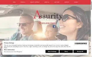 Assurity Agency website