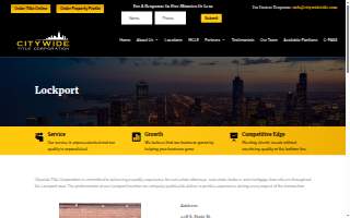 Citywide Title Corporation of Lockport