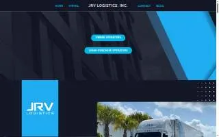 JRV Logistics website