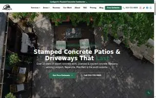 Zbl concrete & Design website