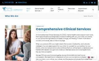 Comprehensive Clinical Services, P.C. of Lombard website