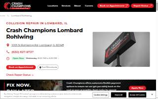 Crash Champions Collision Repair Lombard Rohlwing