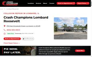 Crash Champions Collision Repair Lombard Roosevelt