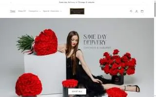 Diamond Flowers Boutique website