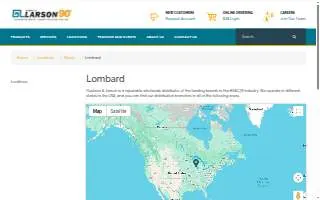 Gustave A Larson Company of Lombard website