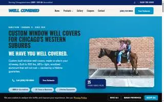 Well Covered Window Wells Inc website