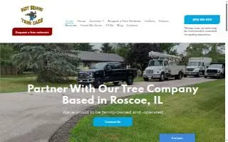 Busy Beaver Tree Care website