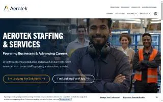 Aerotek of Machesney Park website